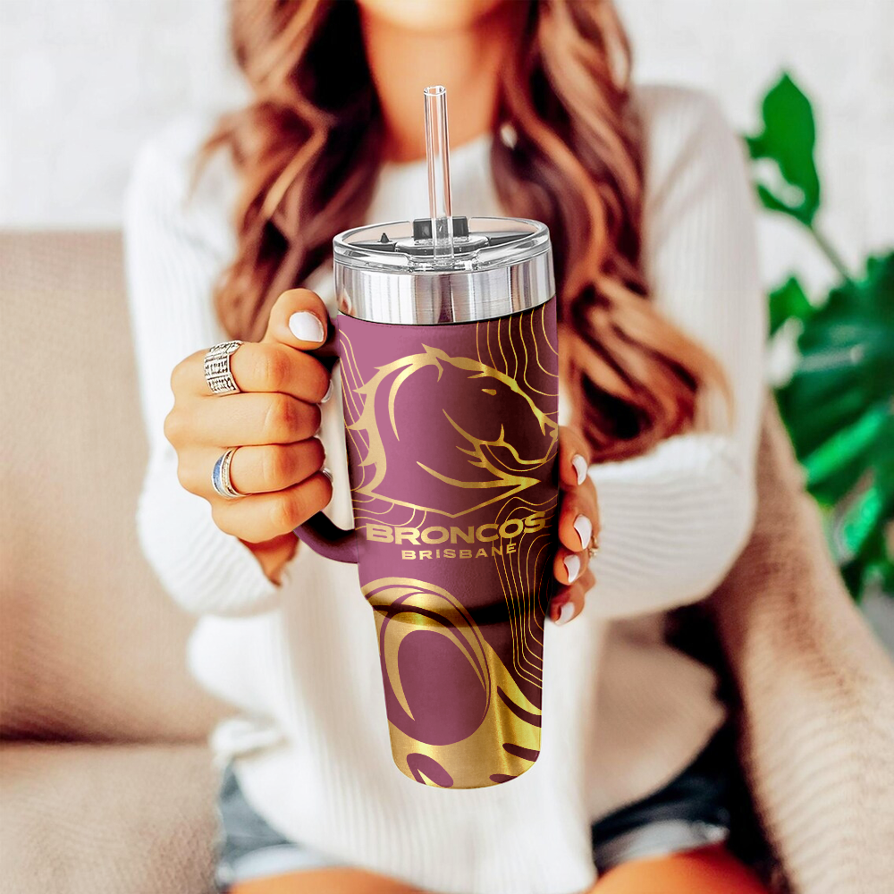 Custom 40oz 30oz Stainless Steel Tumbler With Handle 2