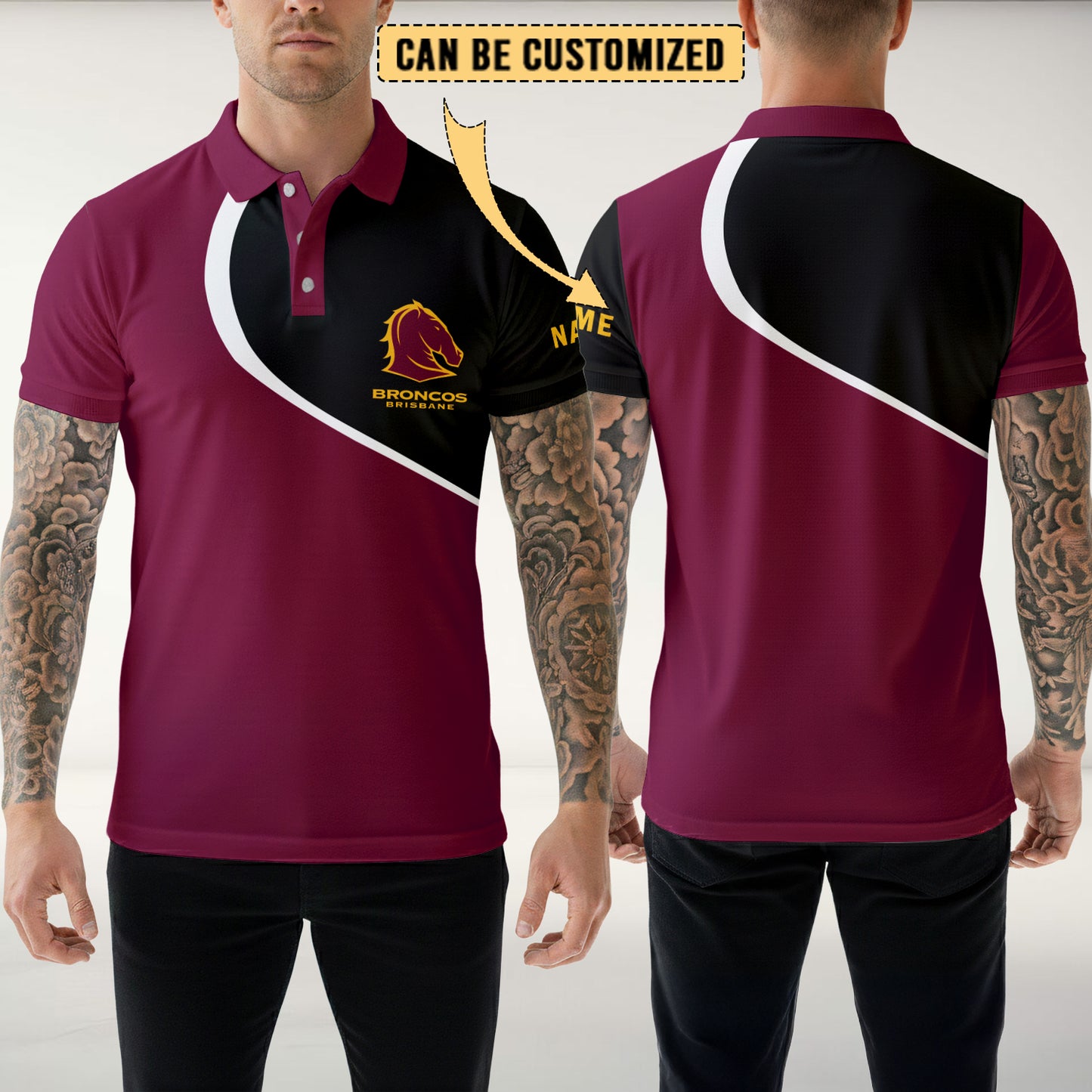BRI Personalized Custom Polo Shirt 6