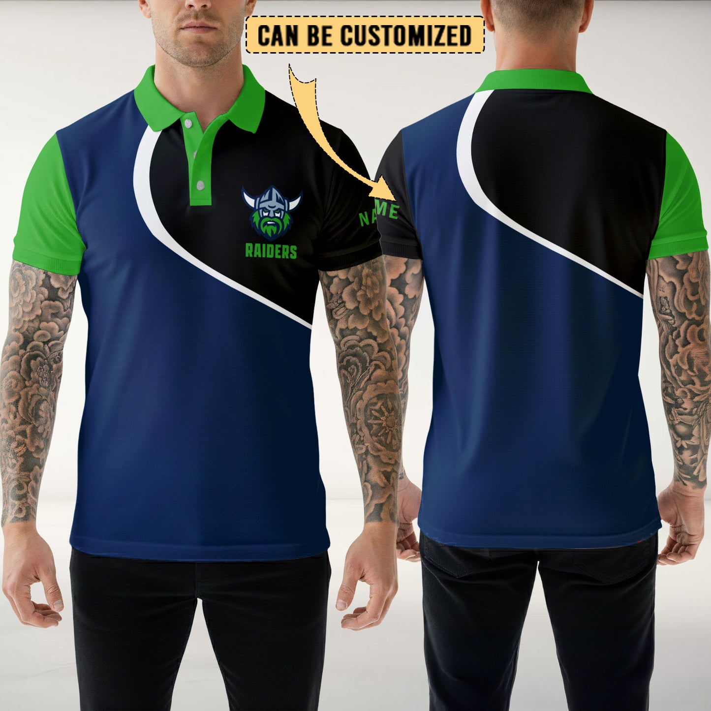 CAN Personalized Custom Polo Shirt 6