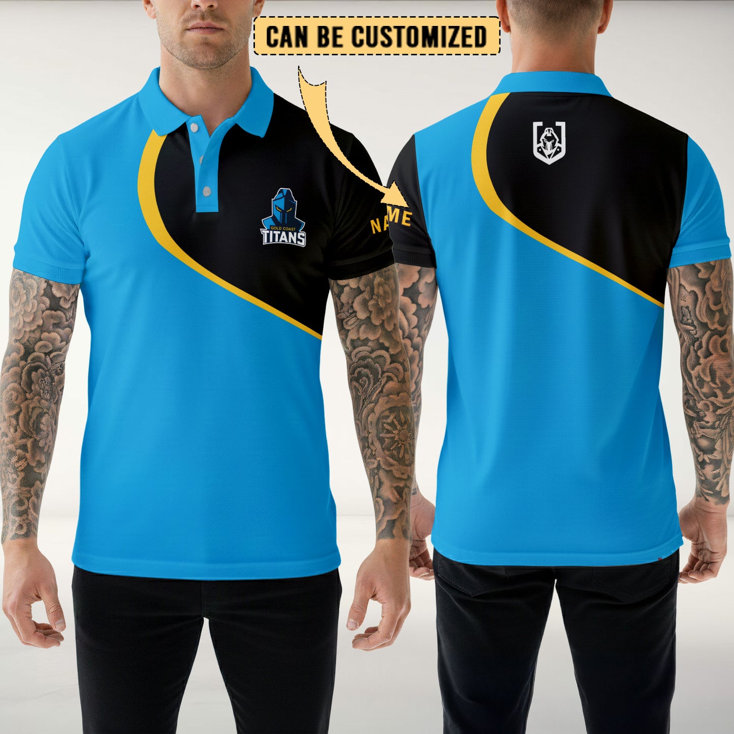 GLD Personalized Custom Polo Shirt 6