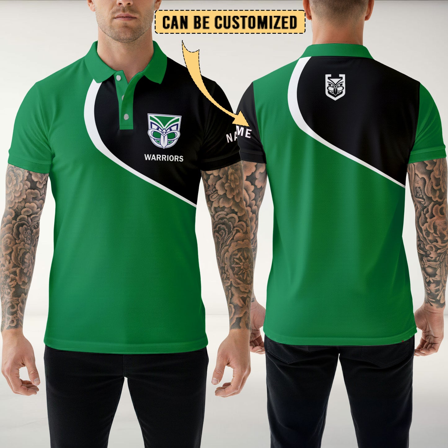 NZL Personalized Custom Polo Shirt 6