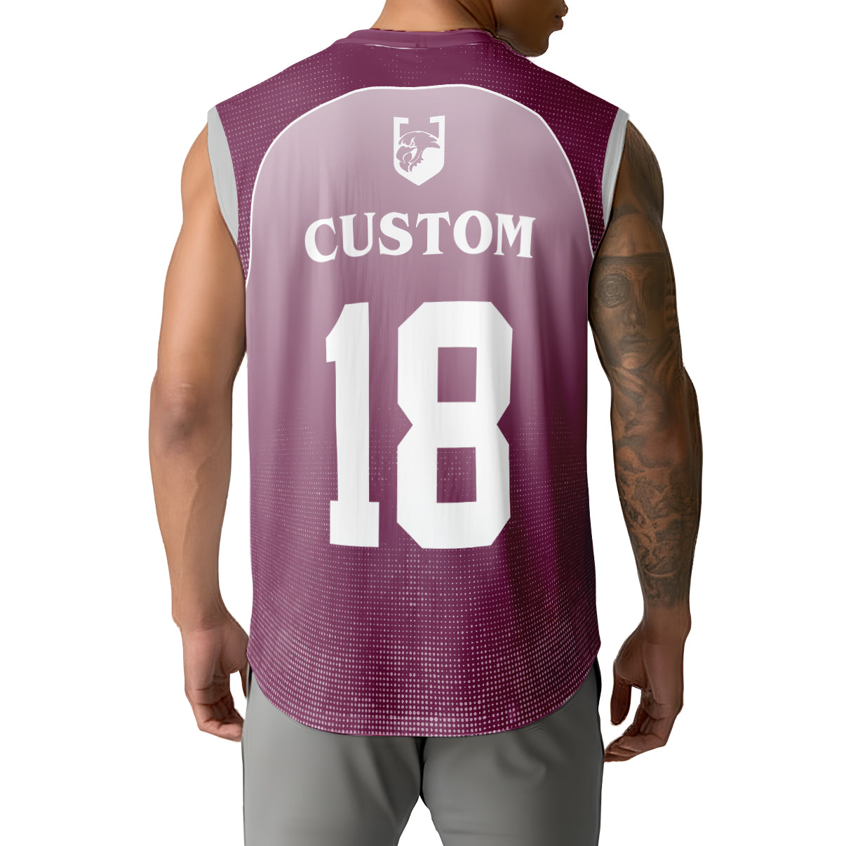 MAN Personalized Custom Tank Top 26