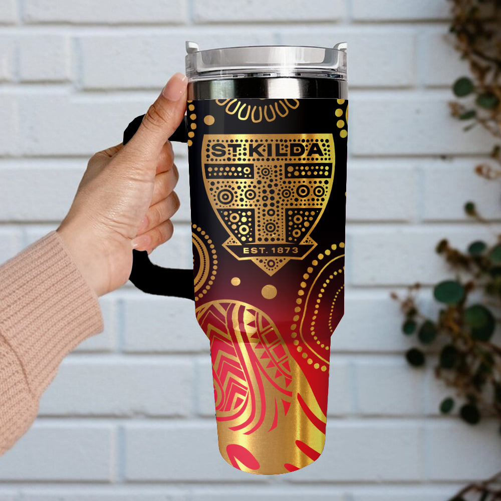 STK Personalized Custom 40oz 30oz Stainless Steel Tumbler With Handle