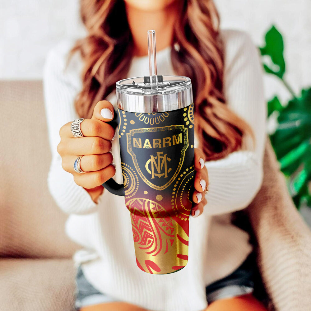 MD Personalized Custom 40oz 30oz Stainless Steel Tumbler With Handle