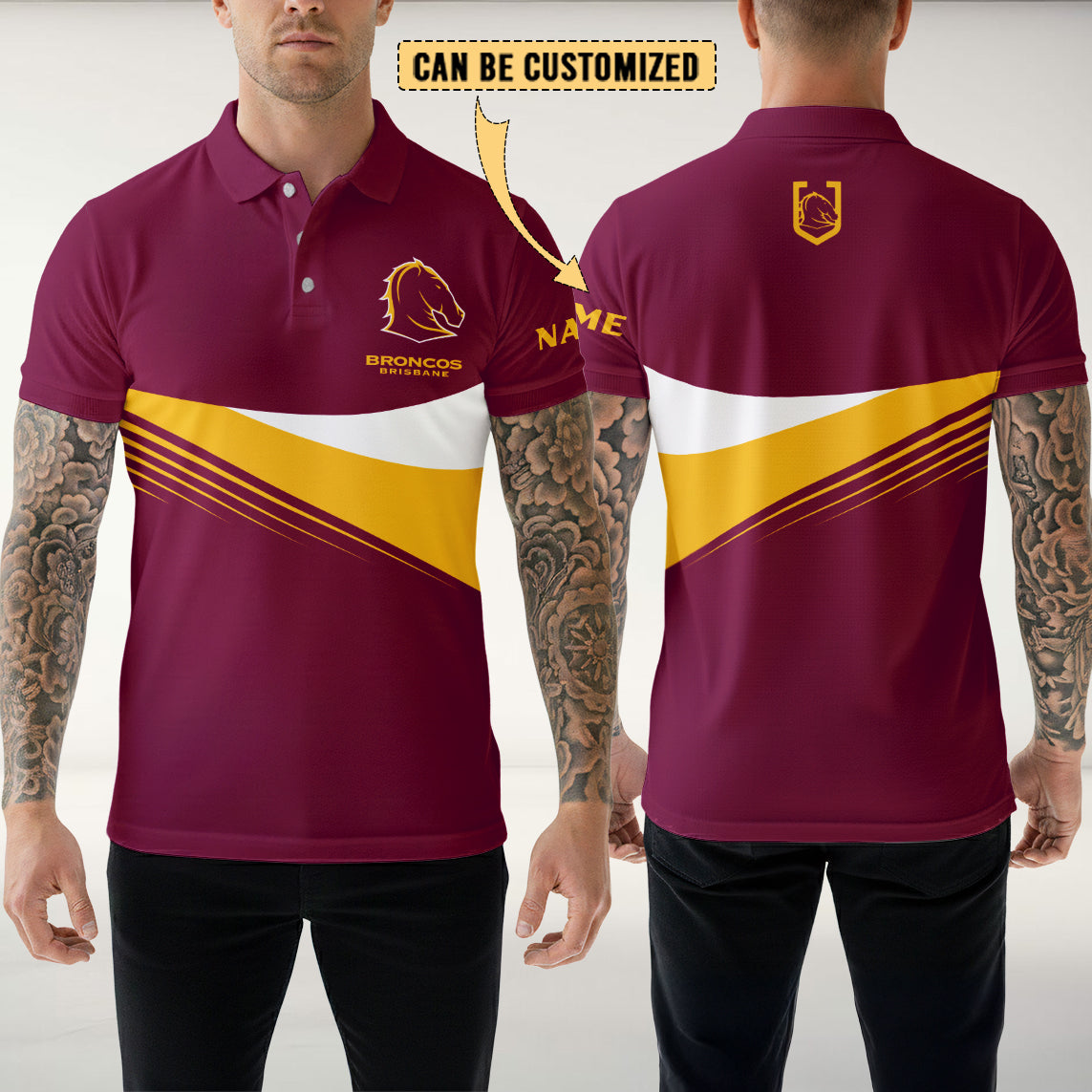 BRI Personalized Custom Polo Shirt 9