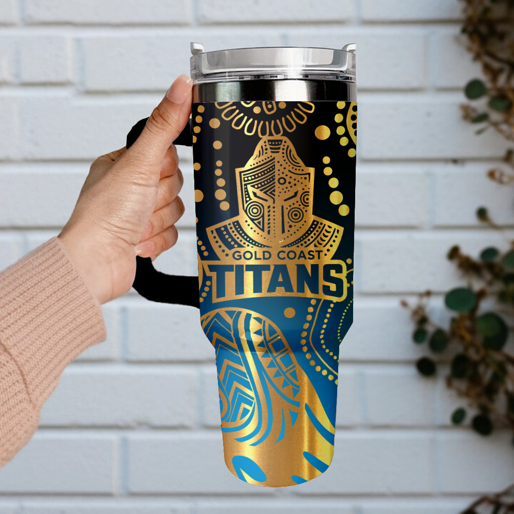 GLD Personalized Custom 40oz 30oz Stainless Steel Tumbler With Handle 3