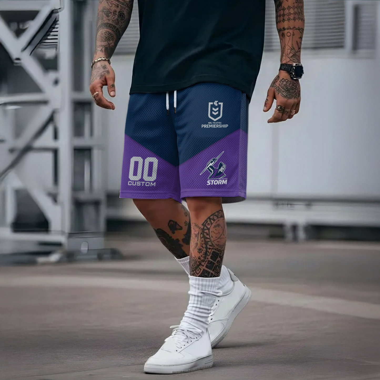 MEL Personalized Custom Short Pants 17