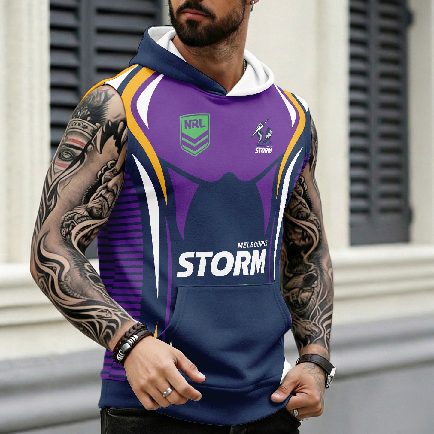 MEL Personalized Custom Hooded Tank Top