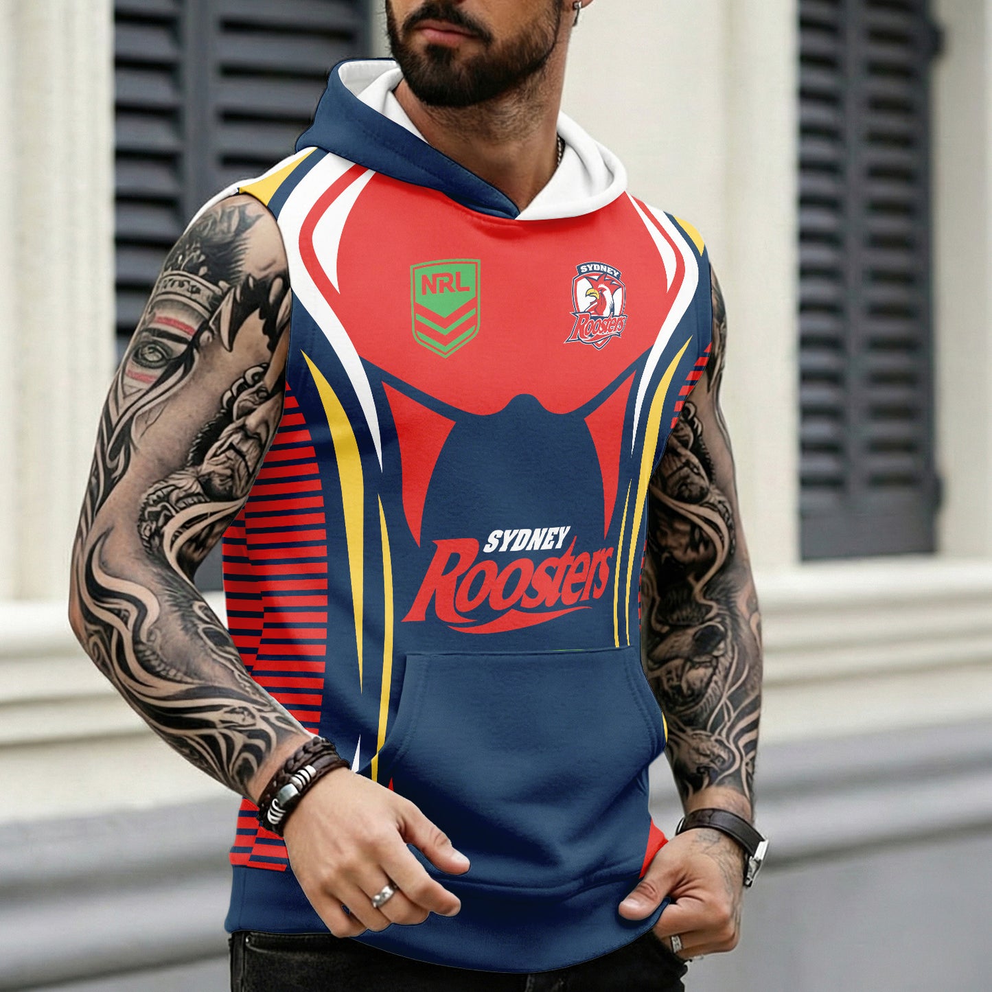 SYD Personalized Custom Hooded Tank Top