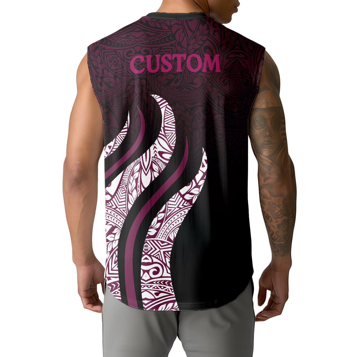 MAN Personalized Custom Tank Top 31