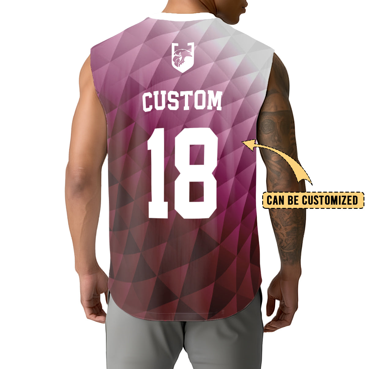 MAN Personalized Custom Tank Top 28