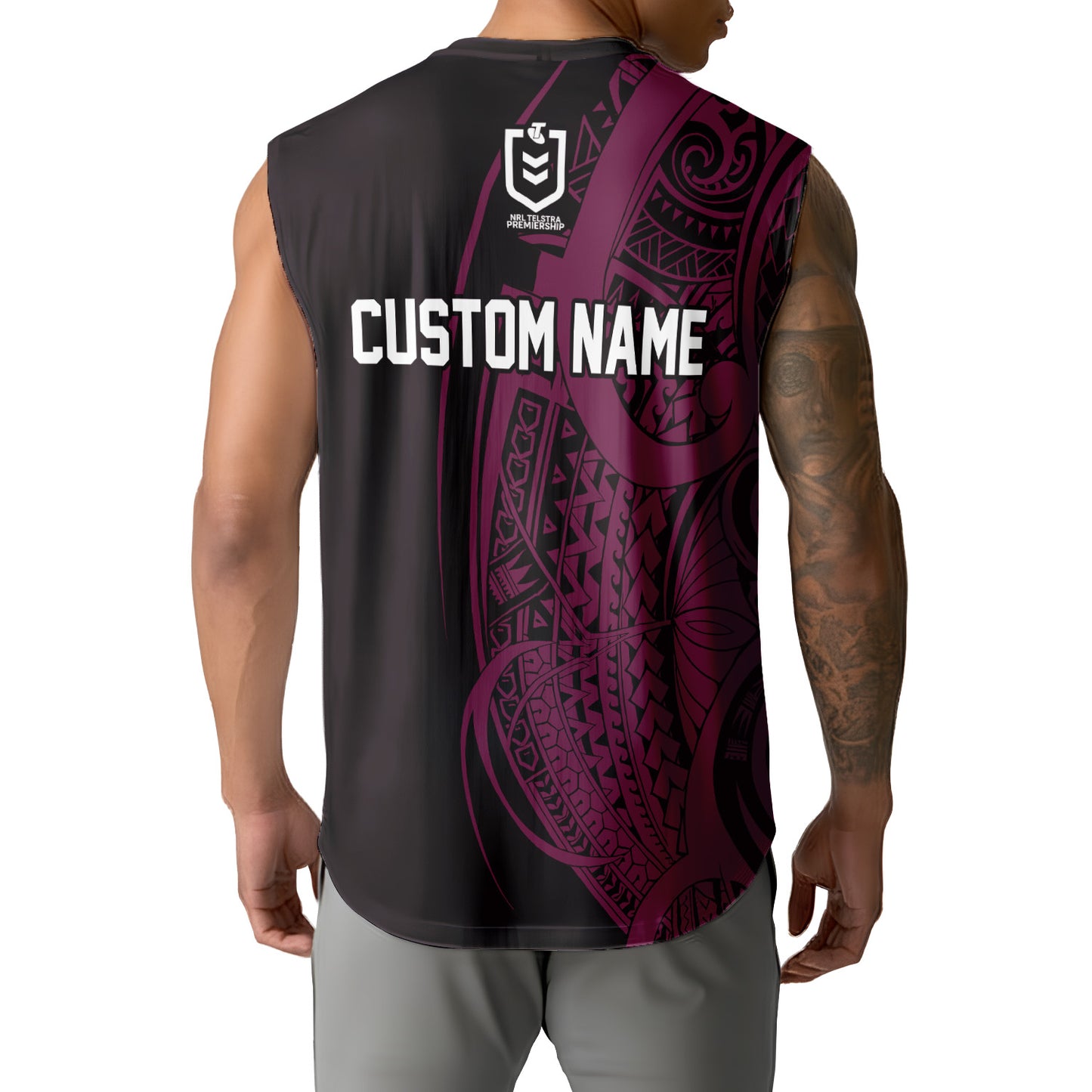 MAN Personalized Custom Tank Top 32