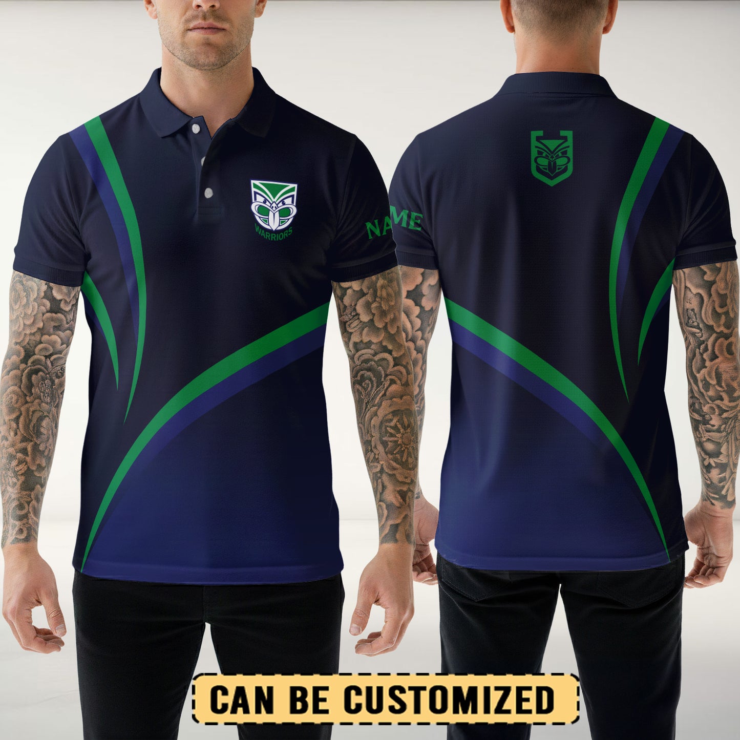 NZL Personalized Custom Polo Shirt 13