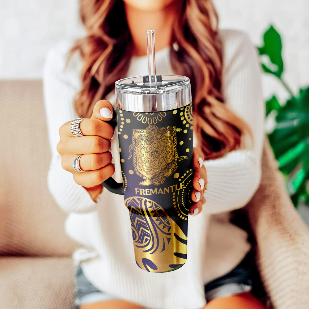 FRE Personalized Custom 40oz 30oz Stainless Steel Tumbler With Handle