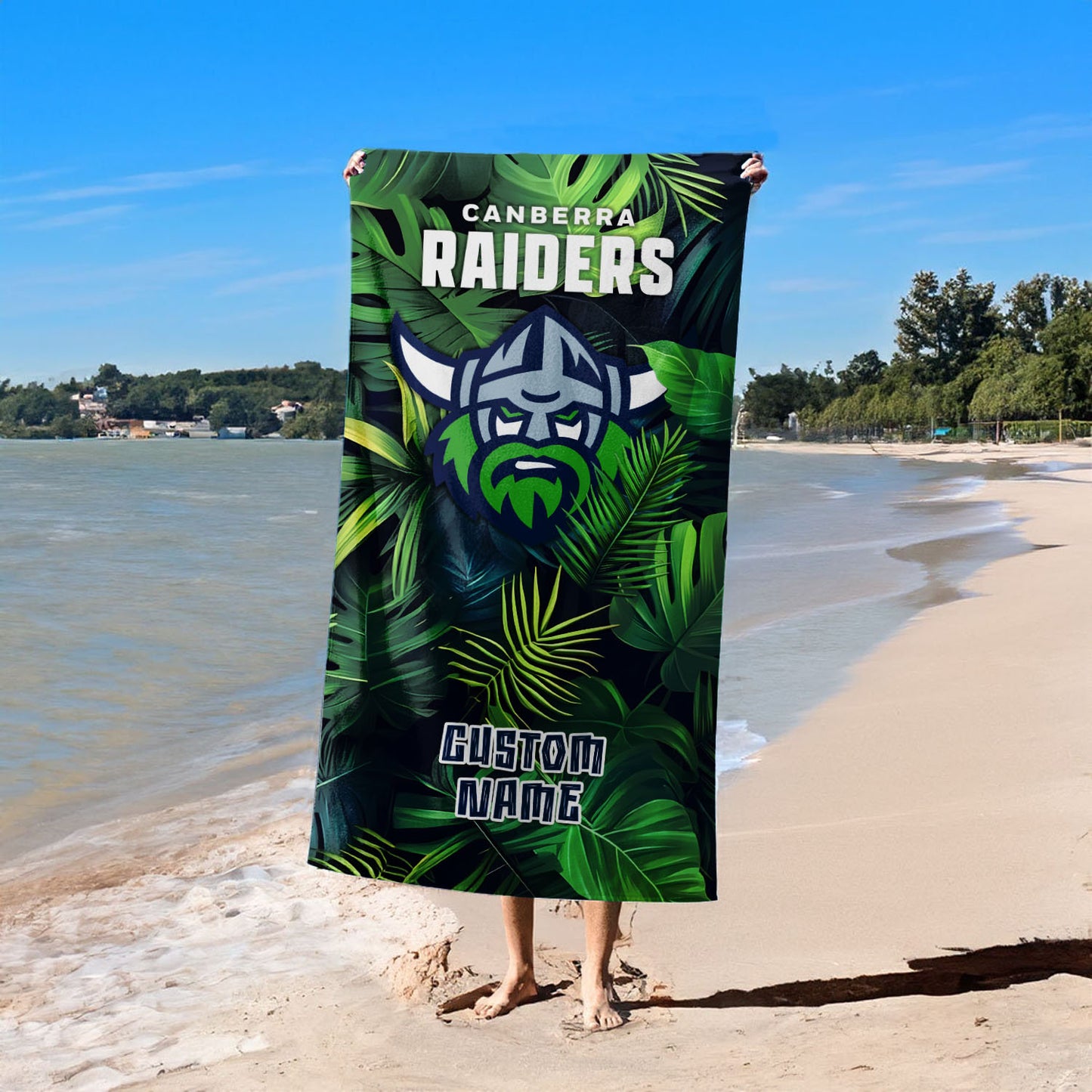 CAN Personalized Custom Pool Travel Beach and Bath Towels 7