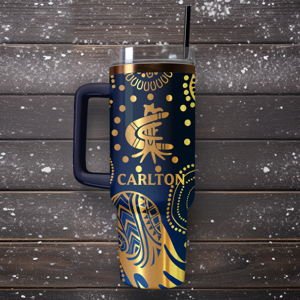 CAR Personalized Custom 40oz 30oz Stainless Steel Tumbler With Handle