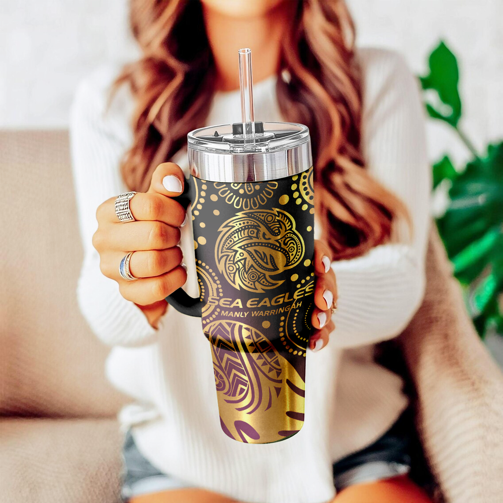 MAN Personalized Custom 40oz 30oz Stainless Steel Tumbler With Handle 3