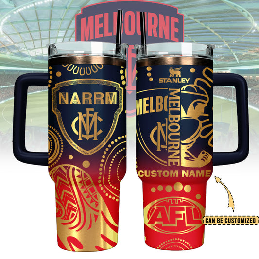 MD Personalized Custom 40oz 30oz Stainless Steel Tumbler With Handle