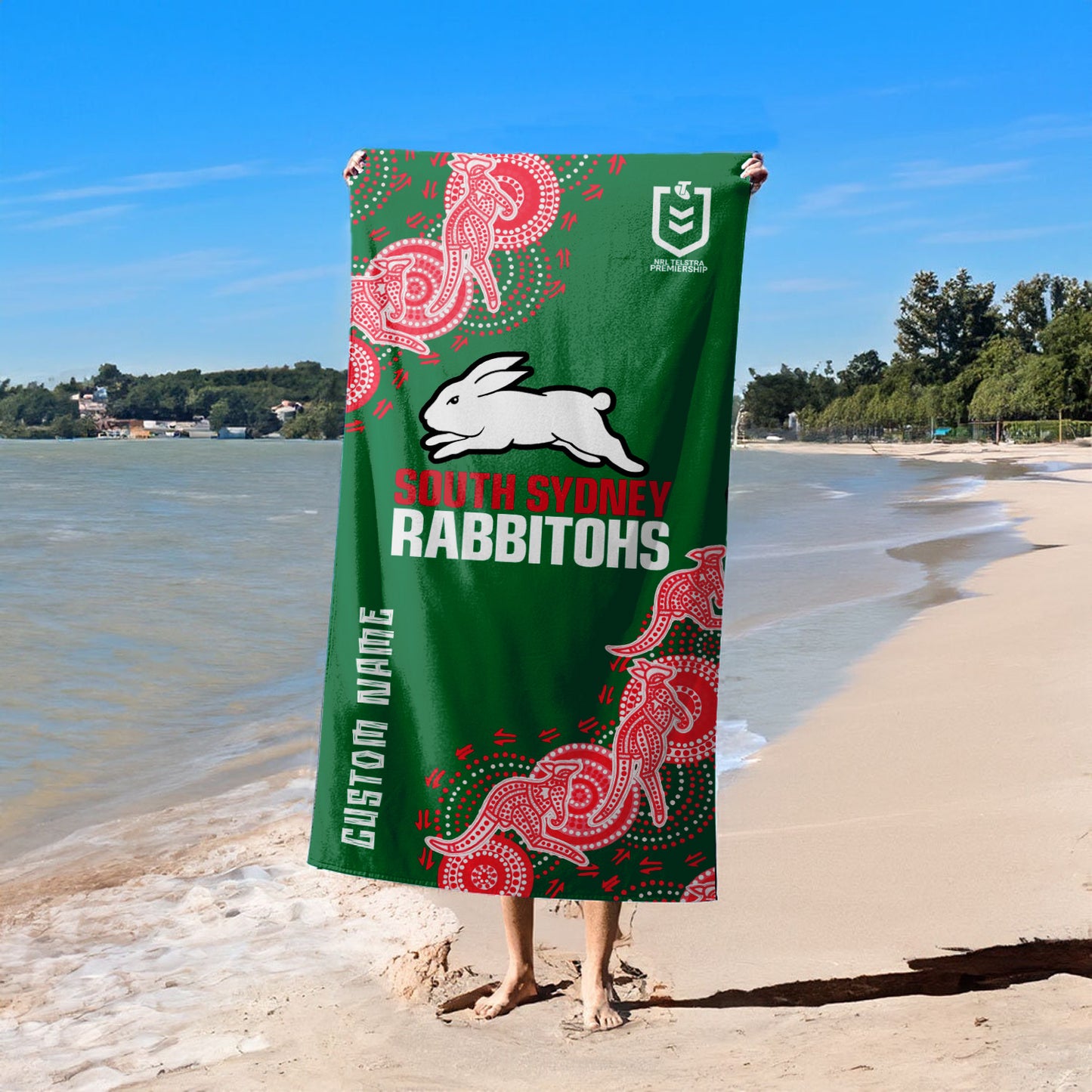 SOU Personalized Custom Pool Travel Beach and Bath Towels 10