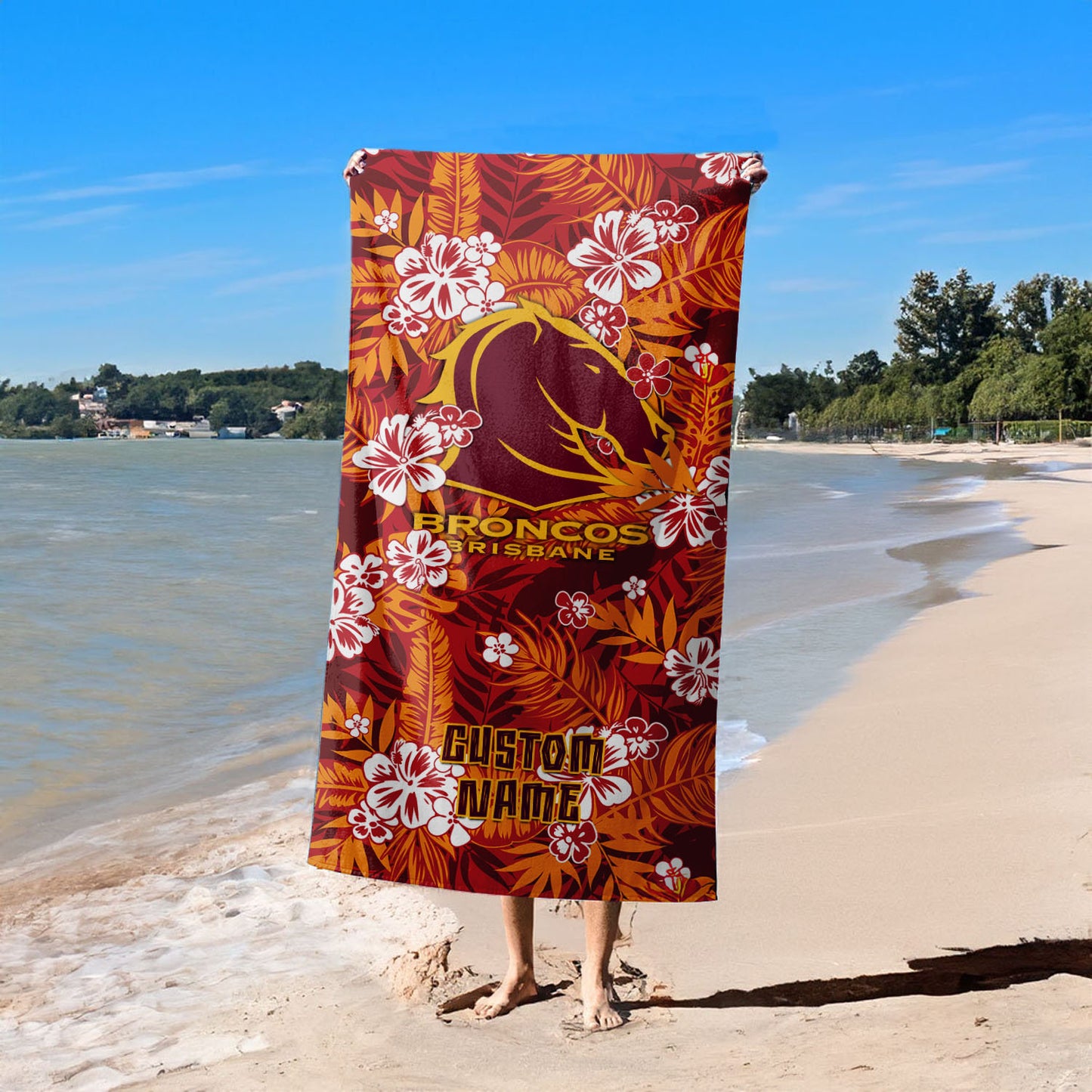 BRI Personalized Custom Pool Travel Beach and Bath Towels 7