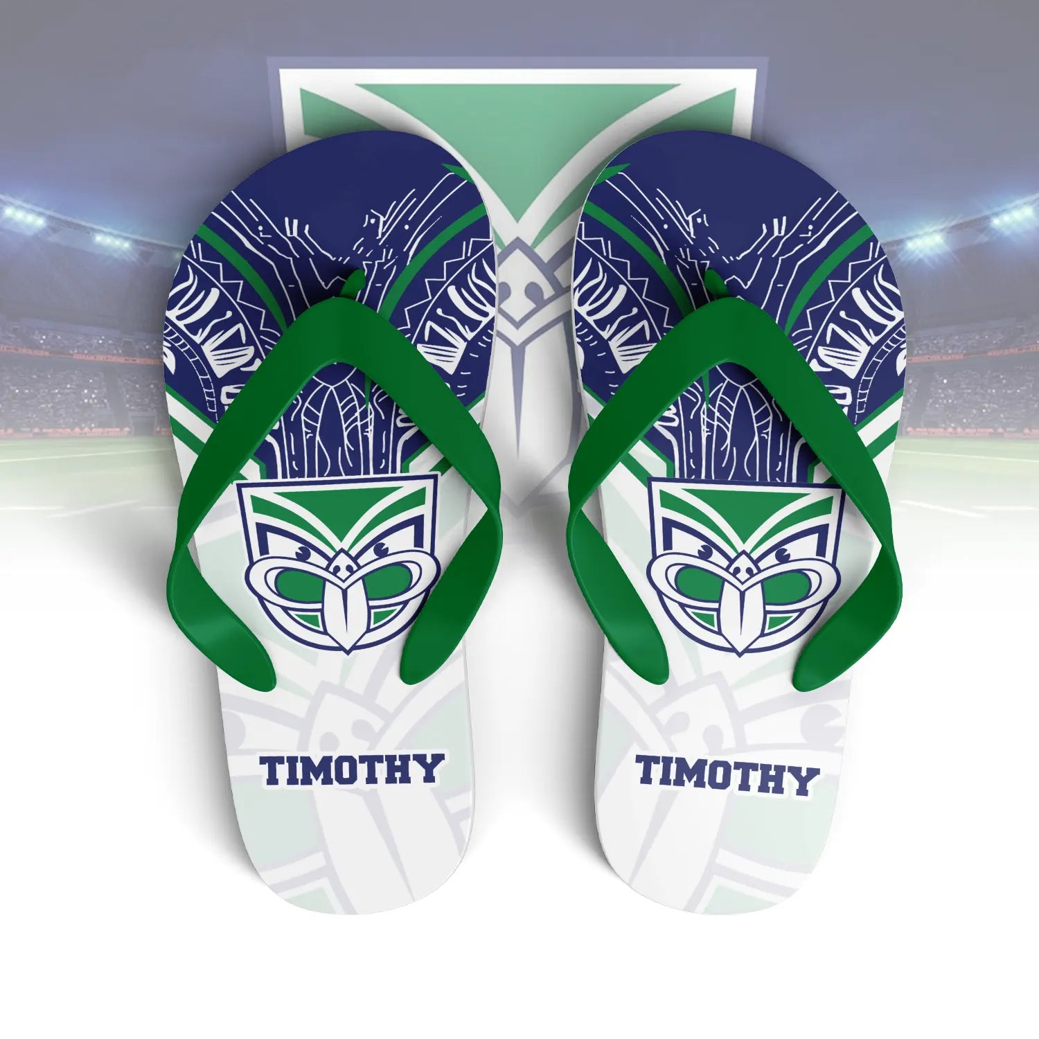 NZL Personalized Custom Flip Flops 2