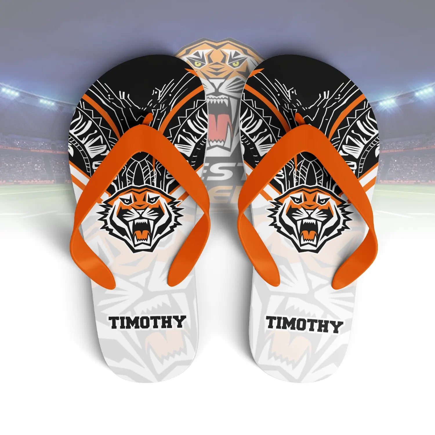 WST Personalized Custom Flip Flops 2