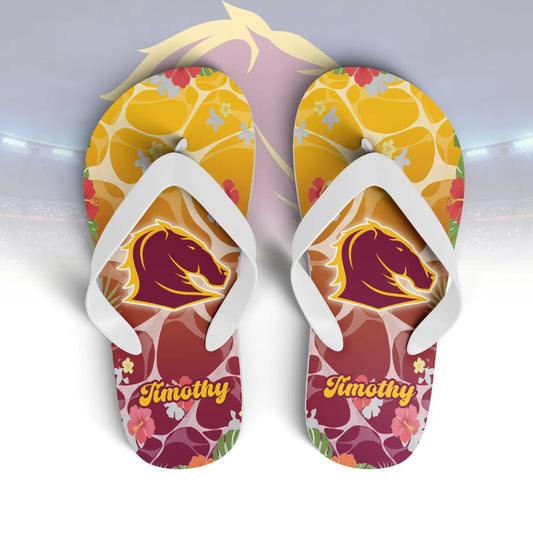 BRI Personalized Custom Flip Flops 5
