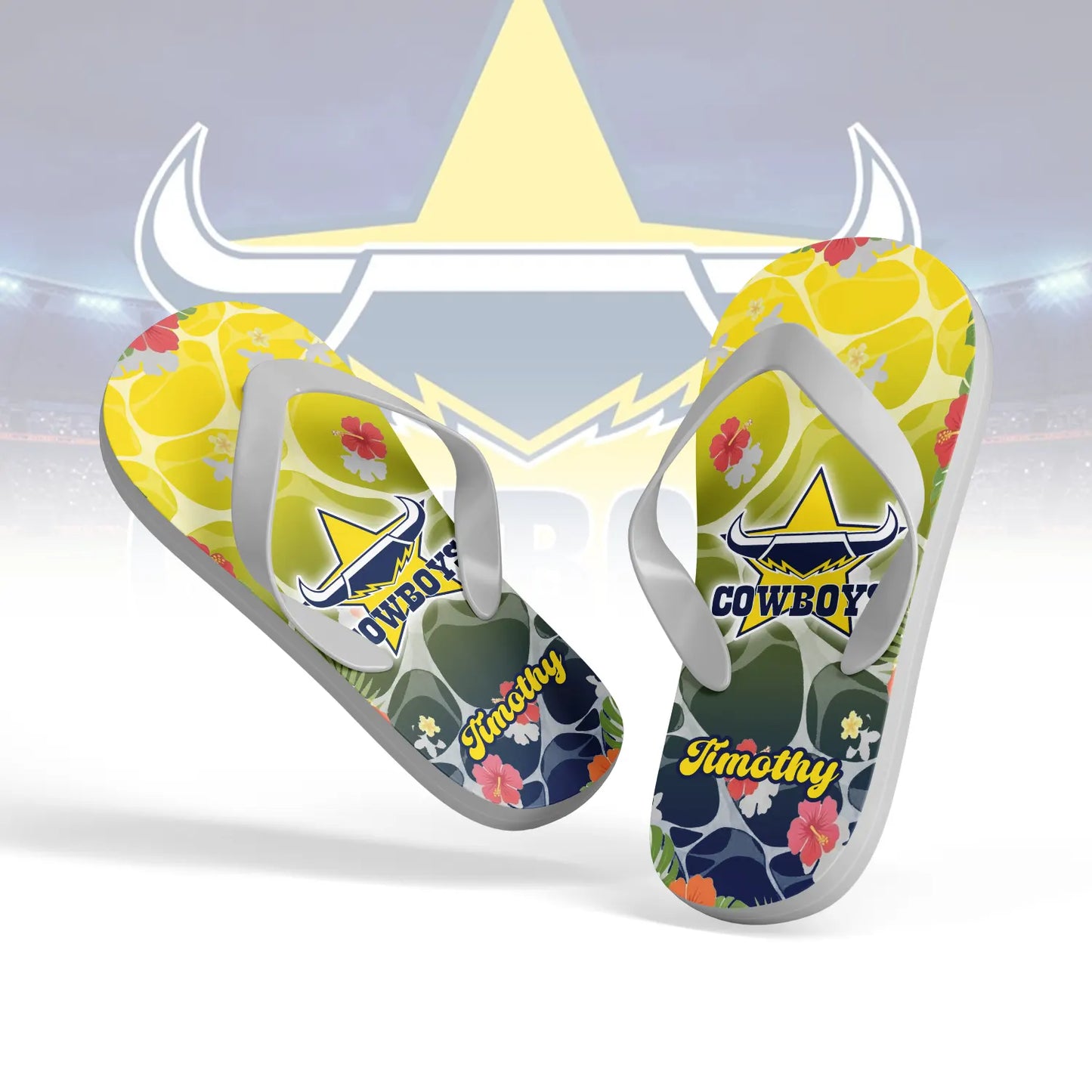 NQL Personalized Custom Flip Flops 5