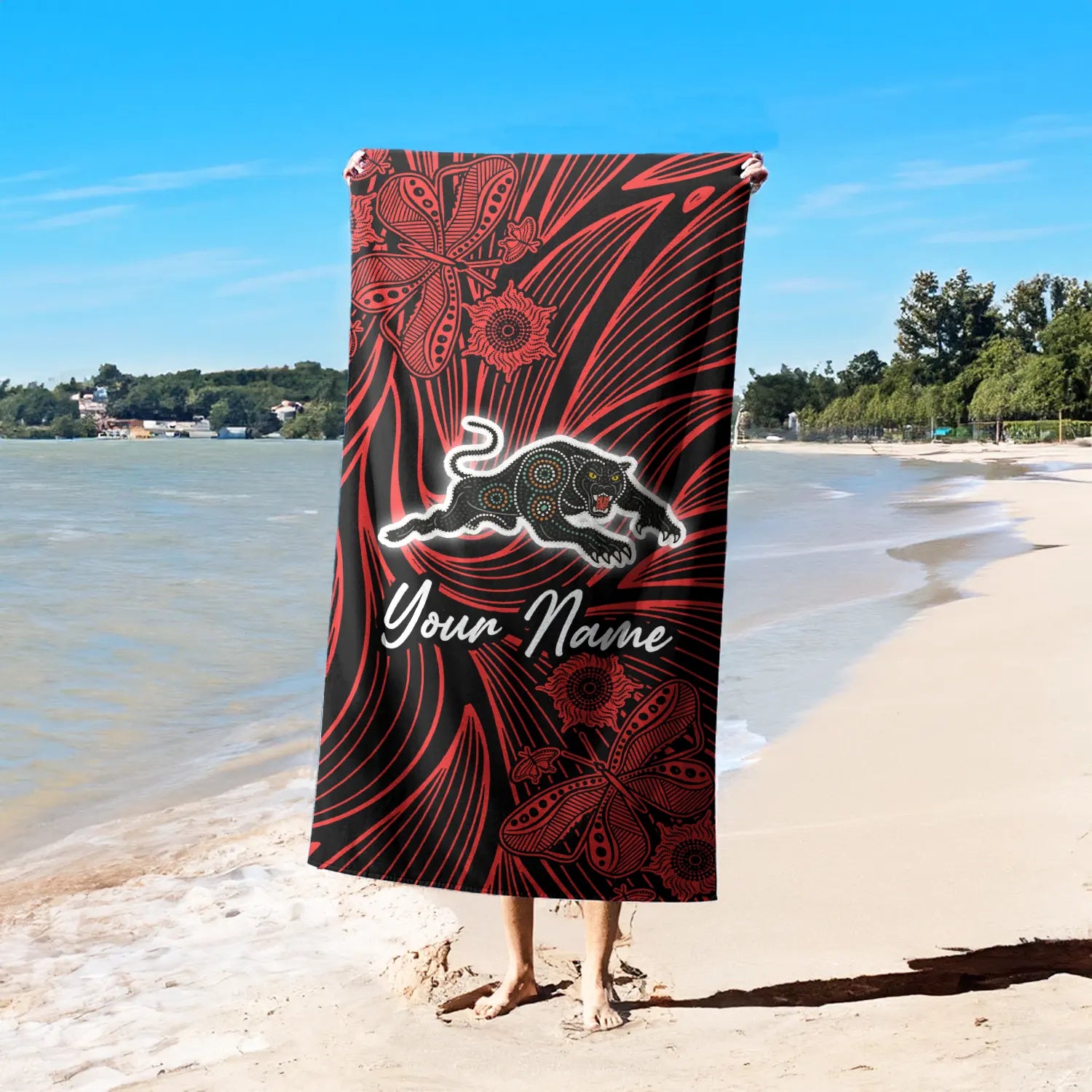 PEN Personalized Custom Pool Travel Beach and Bath Towels 9