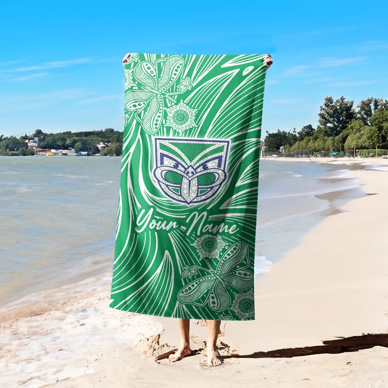 NZL Personalized Custom Pool Travel Beach and Bath Towels 9