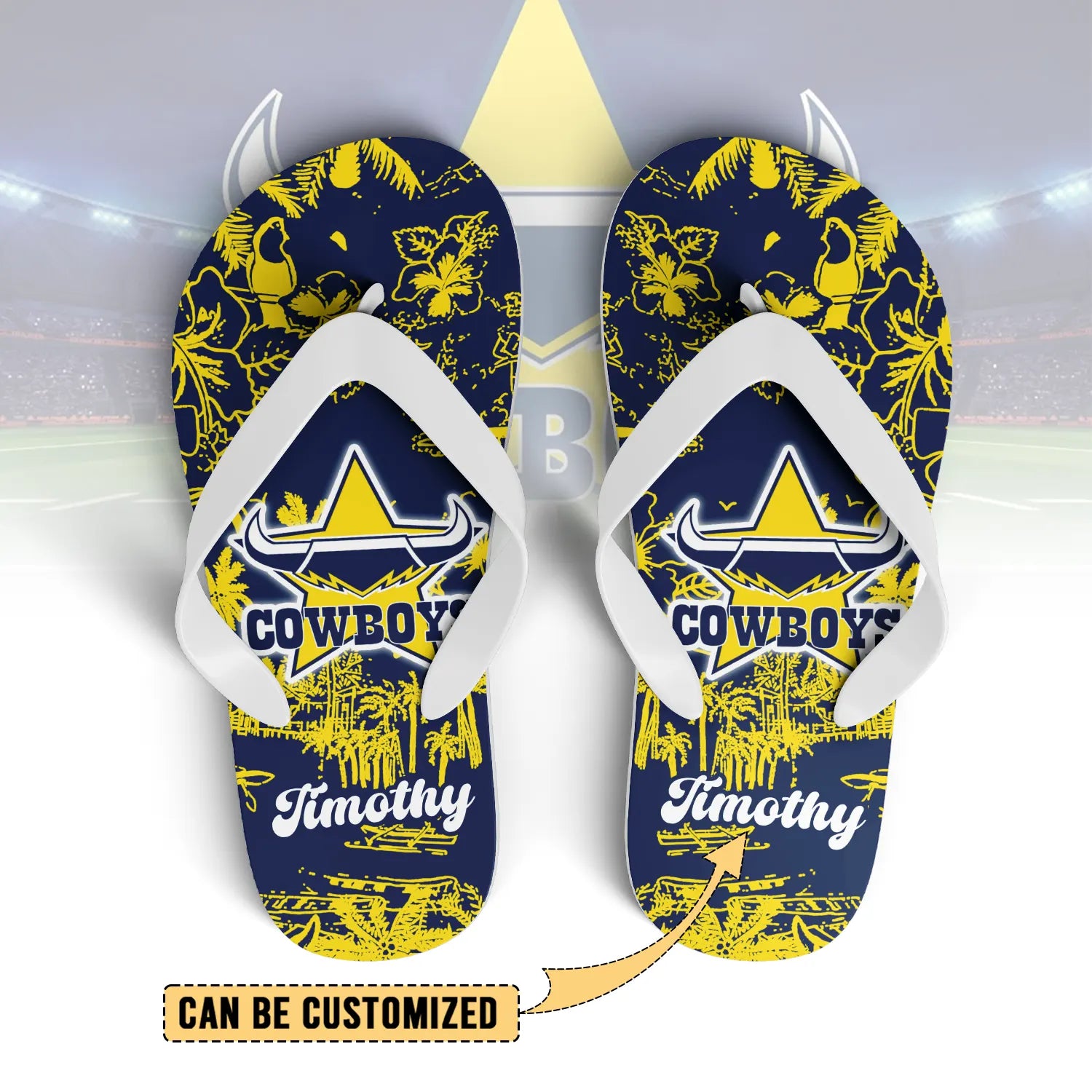NQL Personalized Custom Flip Flops 8