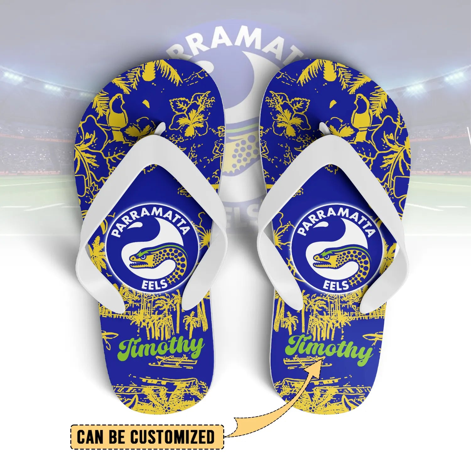PAR Personalized Custom Flip Flops 8