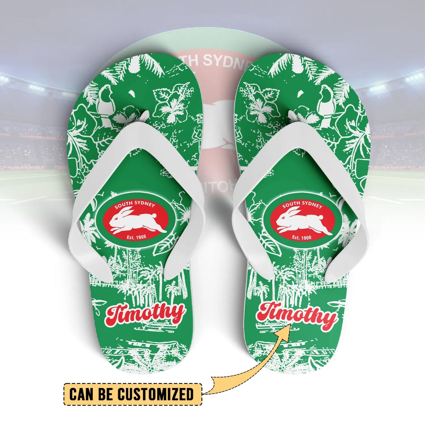 SOU Personalized Custom Flip Flops 8