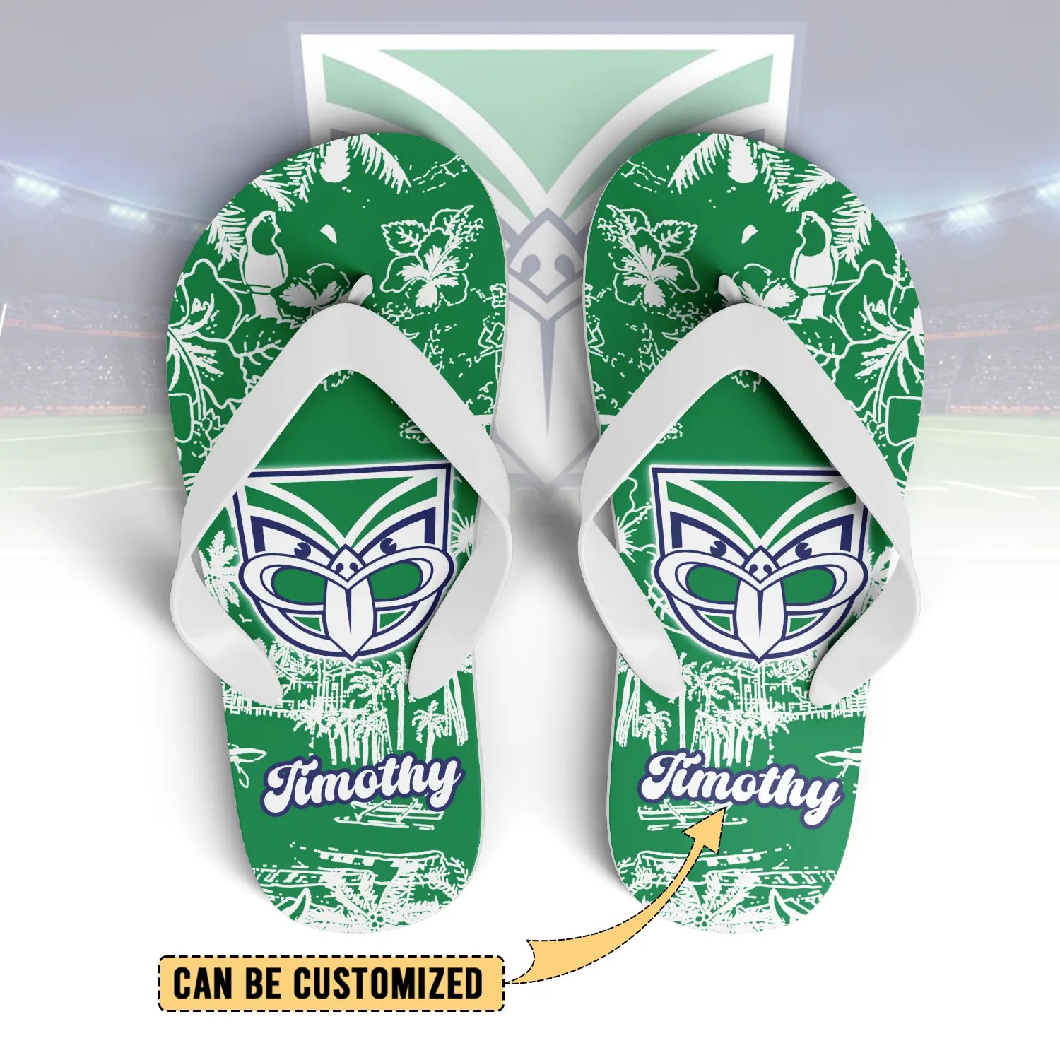 NZL Personalized Custom Flip Flops 8
