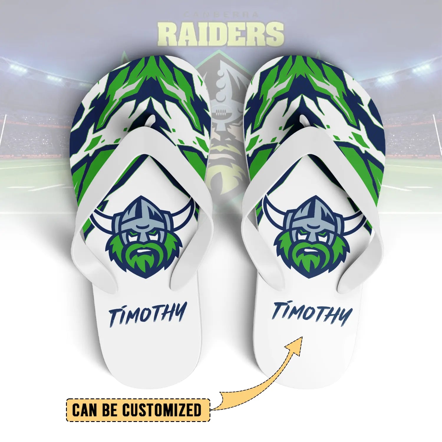 CAN Personalized Custom Flip Flops 10