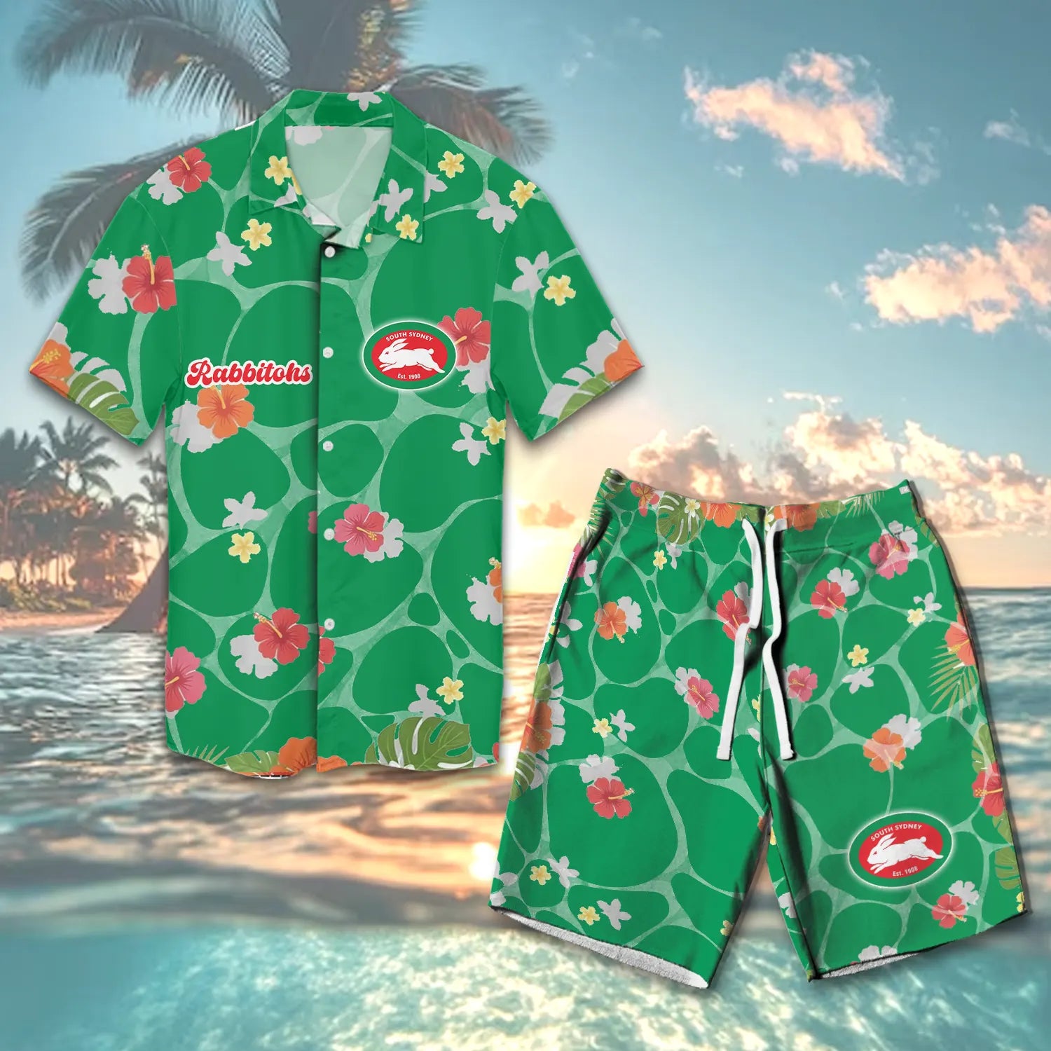 SOU Personalized Custom Combo Hawaiian Shirt And Shorts 2