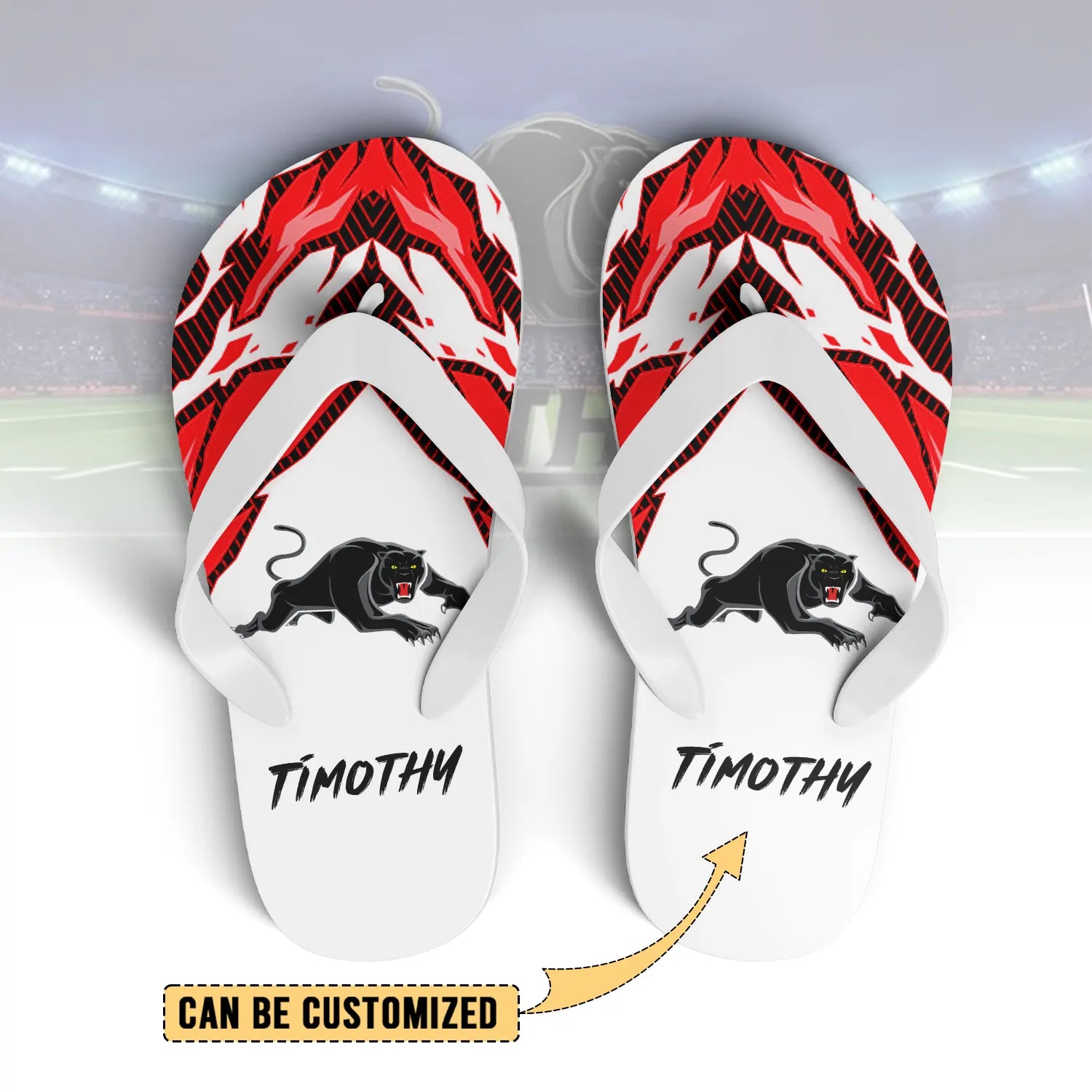 PEN Personalized Custom Flip Flops 10