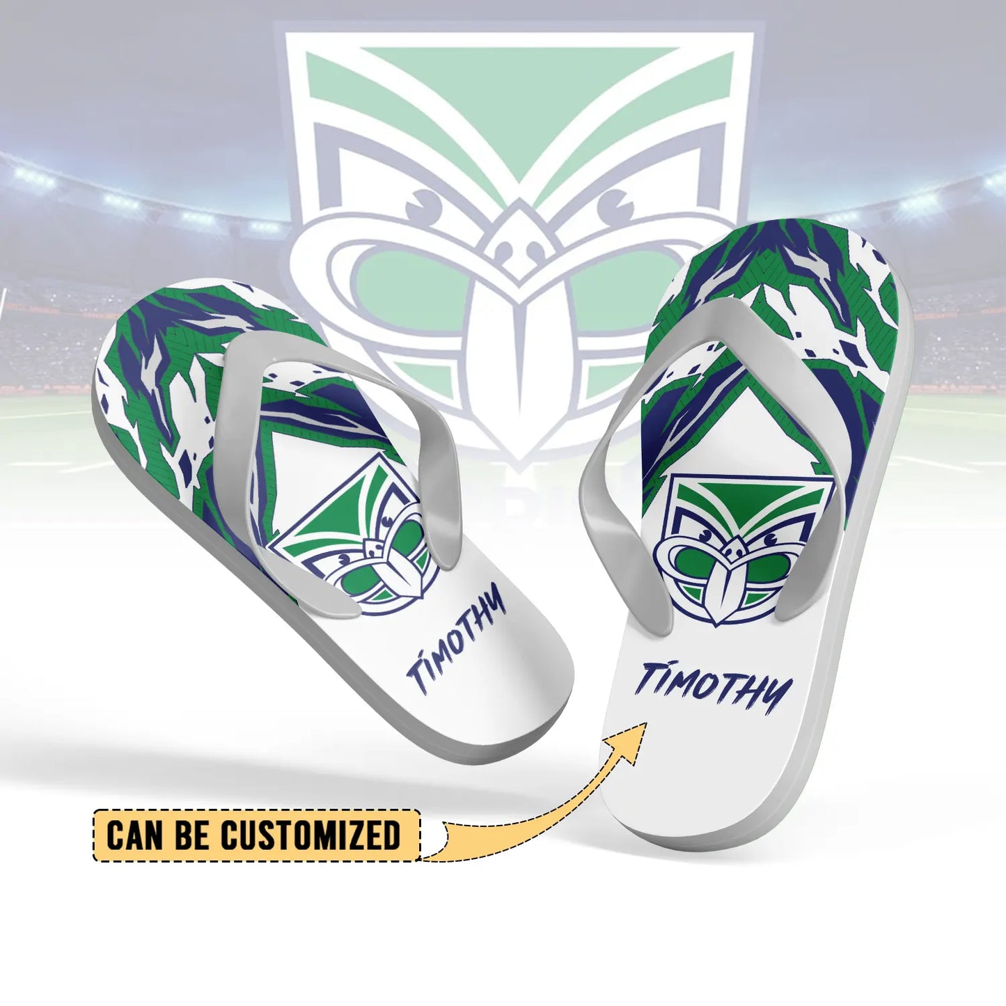 NZL Personalized Custom Flip Flops 10