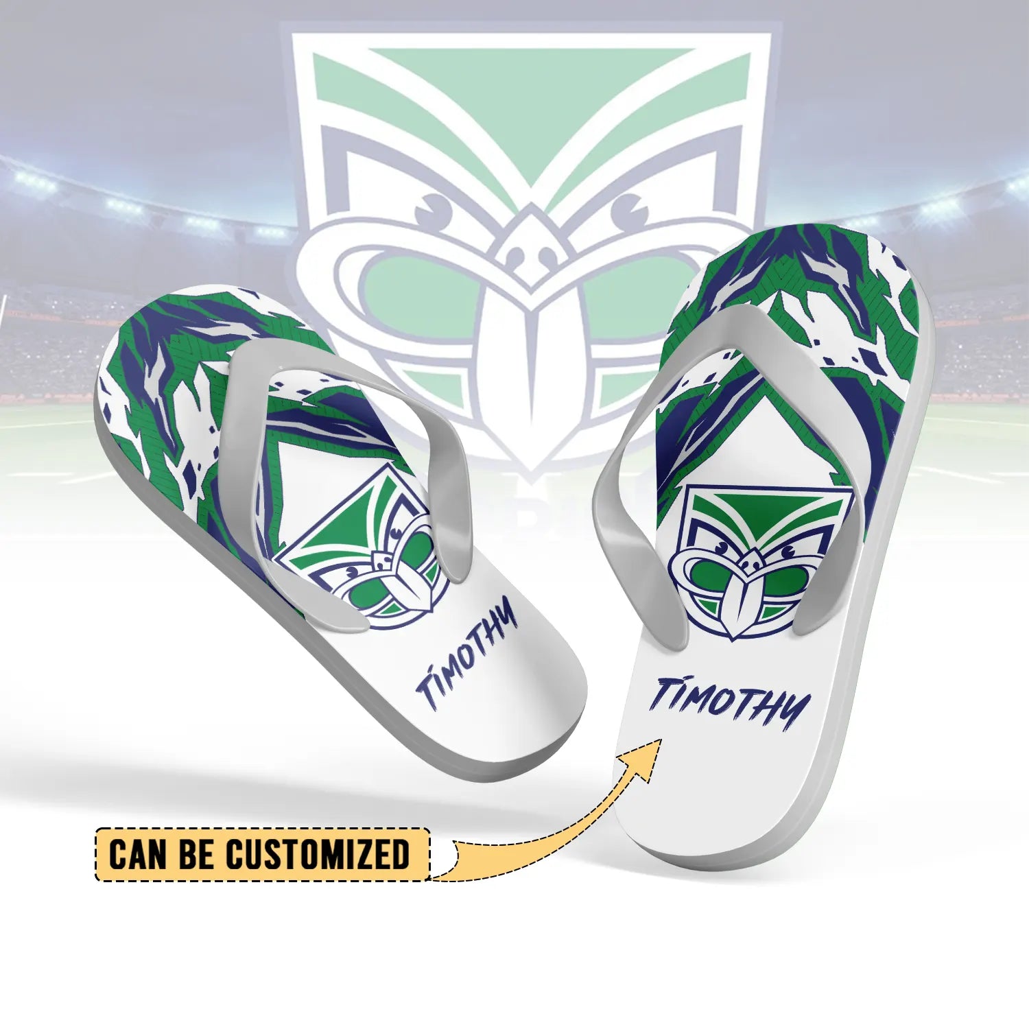 NZL Personalized Custom Flip Flops 10