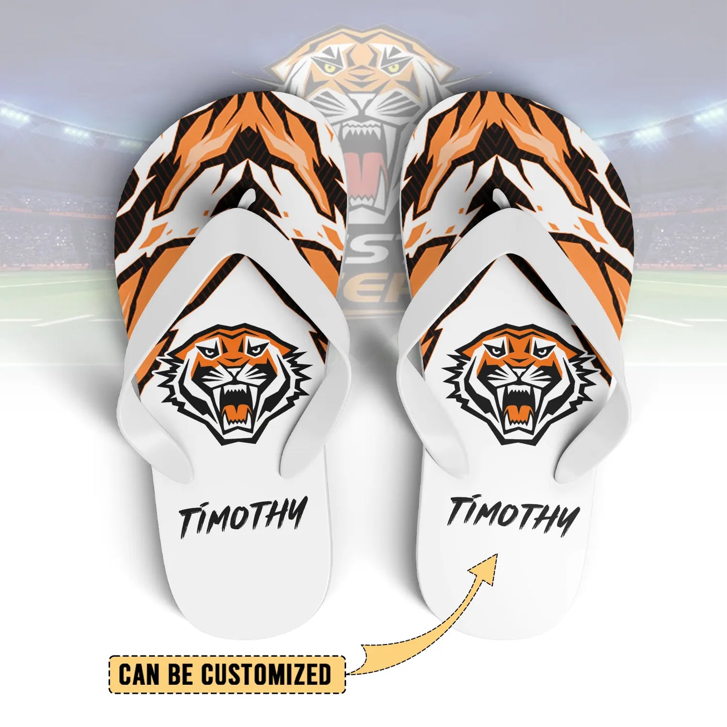 WST Personalized Custom Flip Flops 10