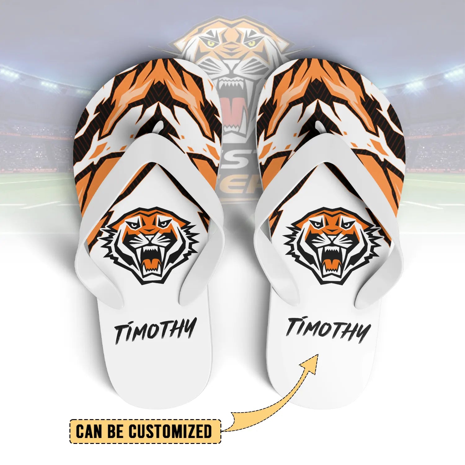 WST Personalized Custom Flip Flops 10