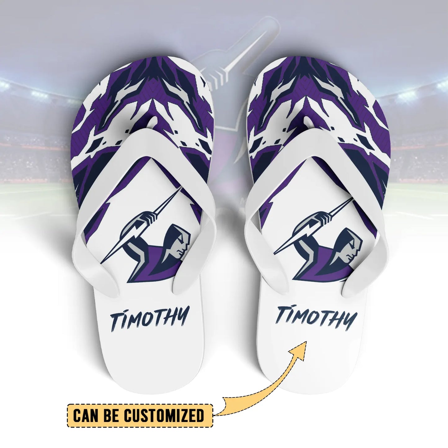 MEL Personalized Custom Flip Flops 10