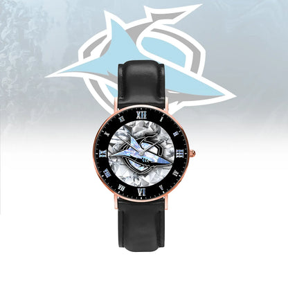 CRO Personalized Custom Stitched Leather Watch