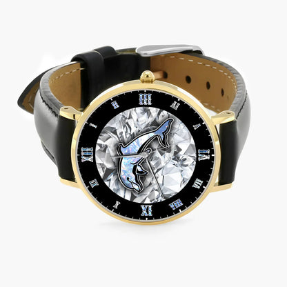 DOL Personalized Custom Stitched Leather Watch