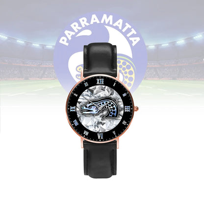 PAR Personalized Custom Stitched Leather Watch