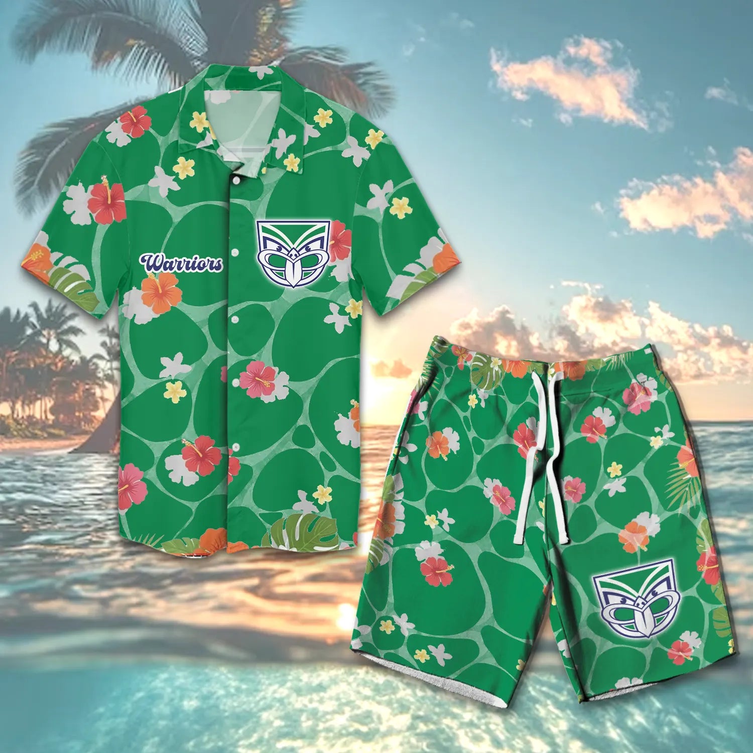 NZL Personalized Custom Combo Hawaiian Shirt And Shorts 2