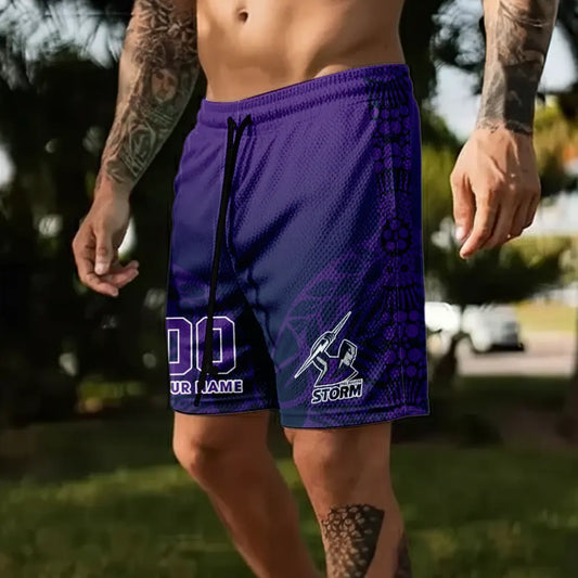 MEL Personalized Custom Short Pants