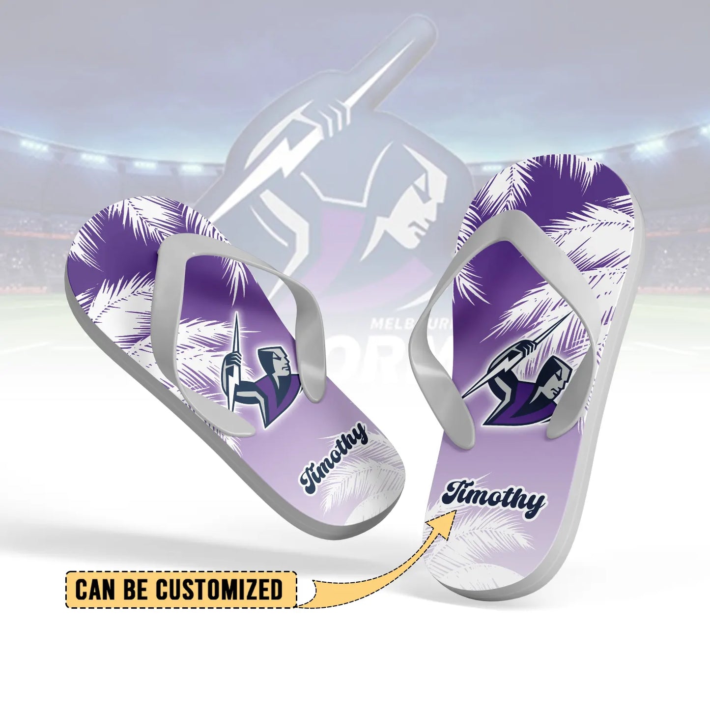 MEL Personalized Custom Flip Flops 6