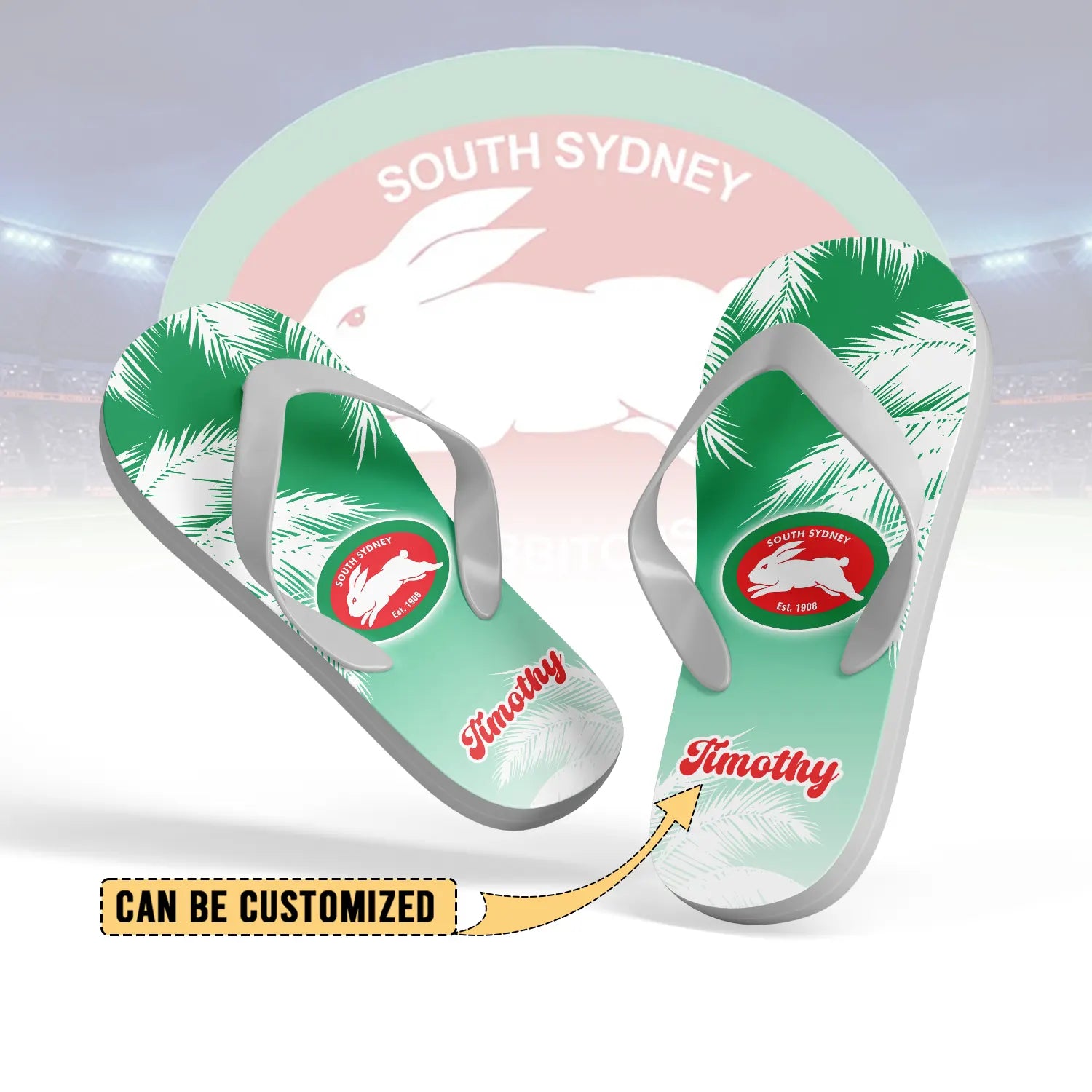 SOU Personalized Custom Flip Flops 6