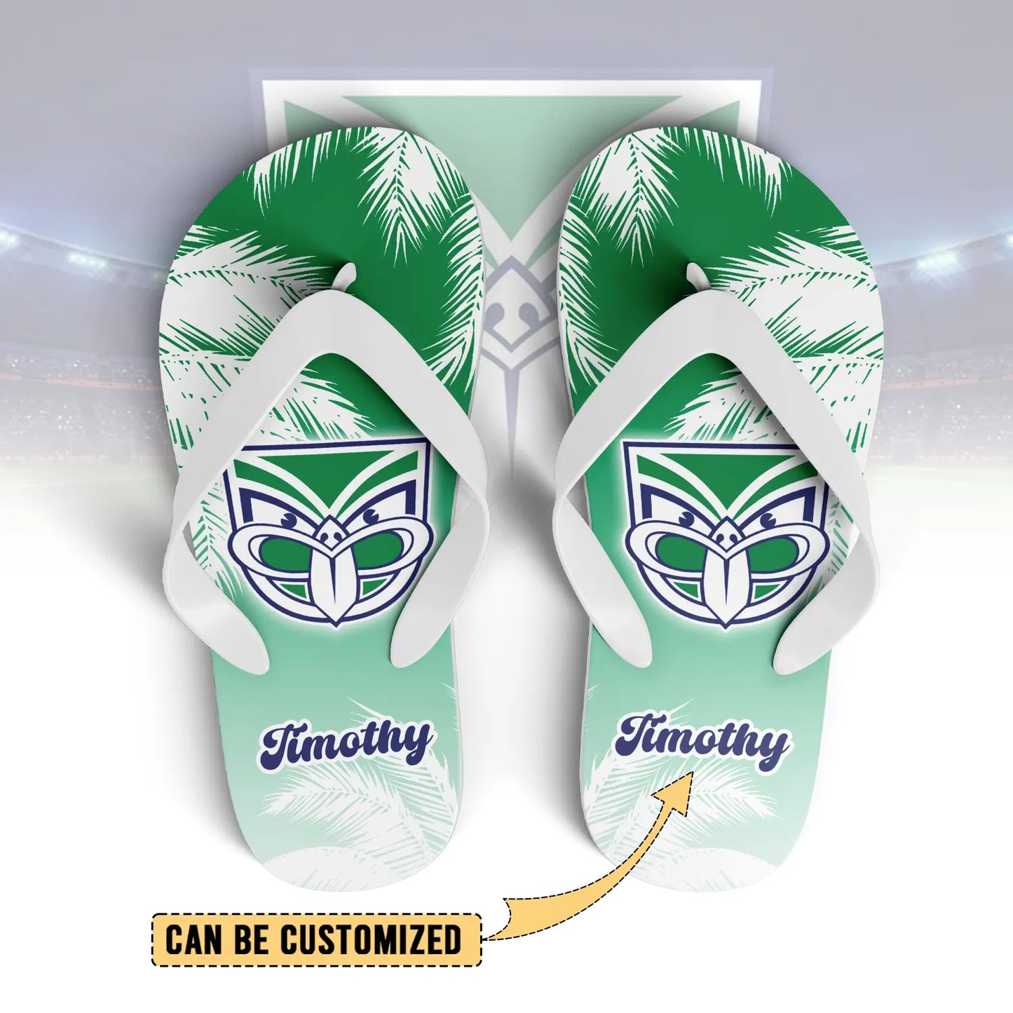 NZL Personalized Custom Flip Flops 6